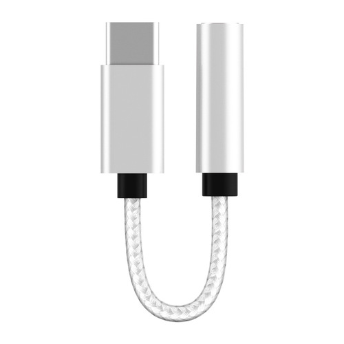 Type-C 3.5mm Digital Audio Cable Earphone Adapter for Calling Suitable for Xiaomi and Huawei Phones