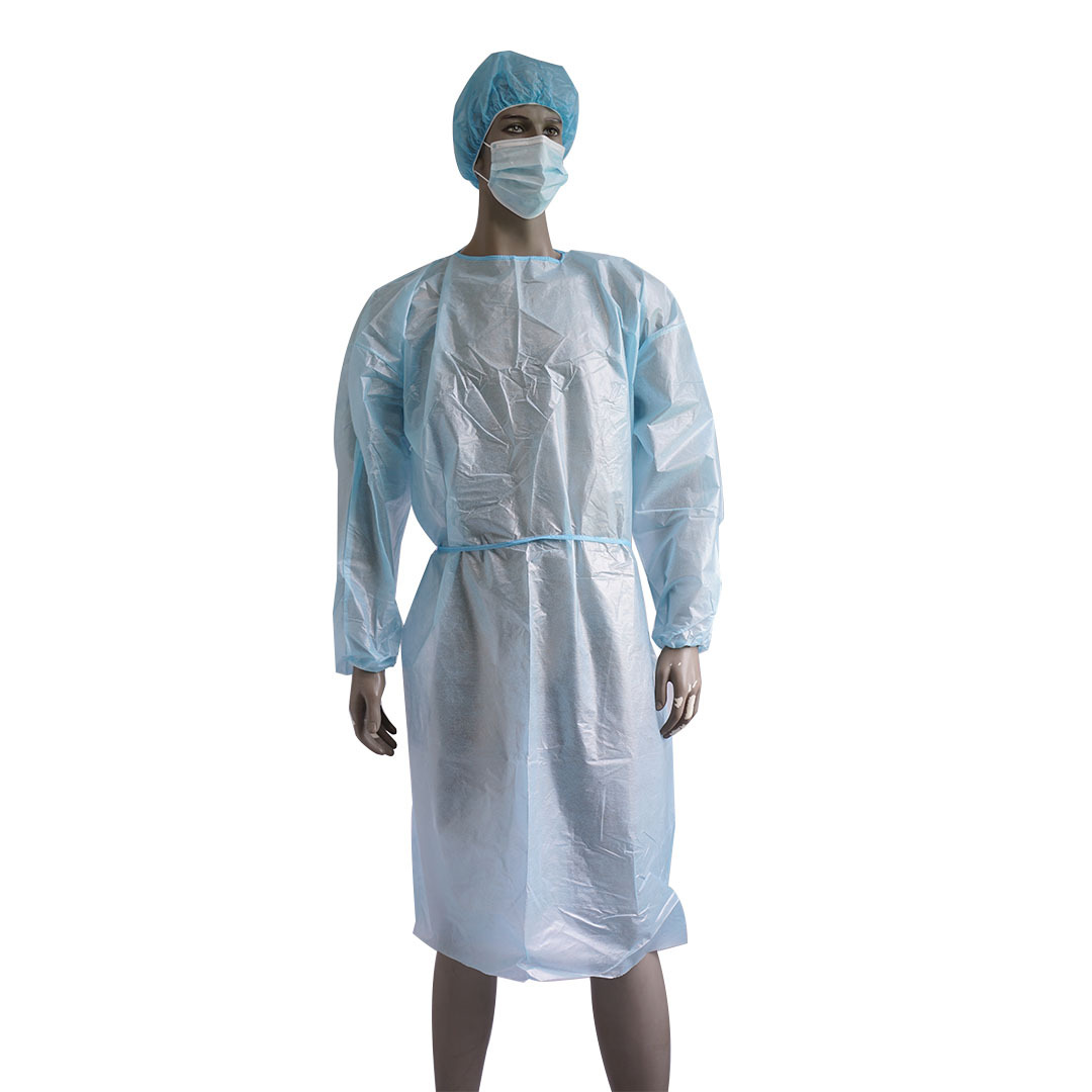 源头厂家直供PPPE手术衣一次性无纺布反穿衣隔离服防护服现货CEZ