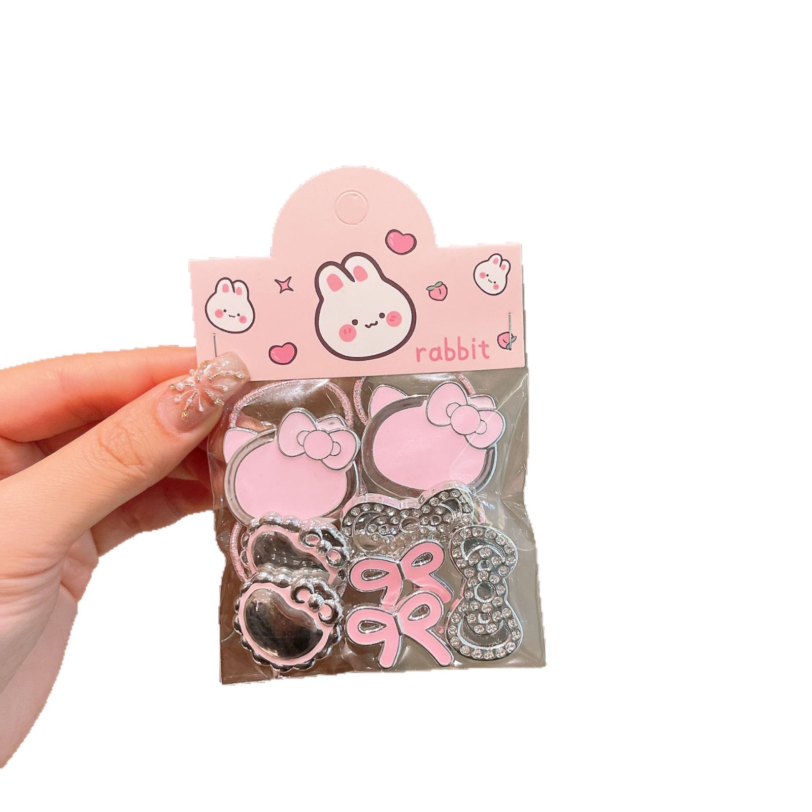 Anillo de cabello para niños no lesiones anillo de cabello pequeño princesa Sanlio correa de goma para niños coreanos de alta calidad cuerda de cabello para niños al por mayor