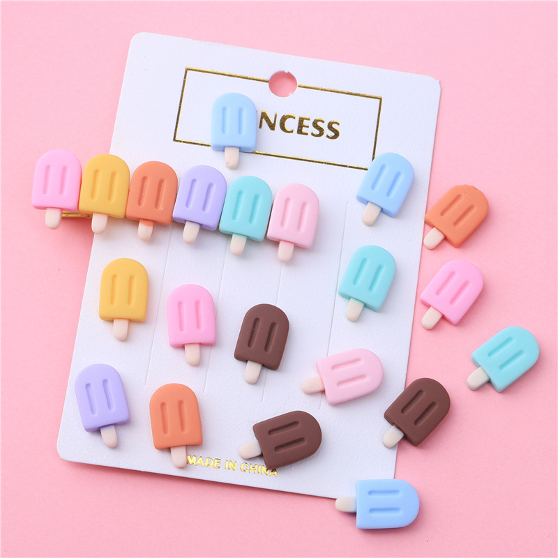 Venta directa de fábrica nuevo mini DIY creativo helado al por mayor crema pegamento resina teléfono móvil accesorios para el cabello accesorios material