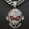Silver Black Myth: Wukong Single Pendant