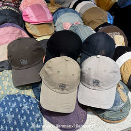 实拍 ！1985水洗棉软顶棒球帽子男女春季新款韩版韩国日系休闲鸭