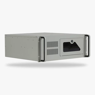 Стандартный индустриальный корпус контроллера 4u M4U450Gray для видеорегистратора DVR, индустриальный компьютер, совместим с ATX материнской платой