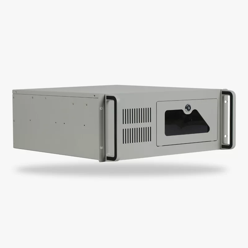 Стандартный индустриальный корпус контроллера 4u M4U450Gray для видеорегистратора DVR, индустриальный компьютер, совместим с ATX материнской платой