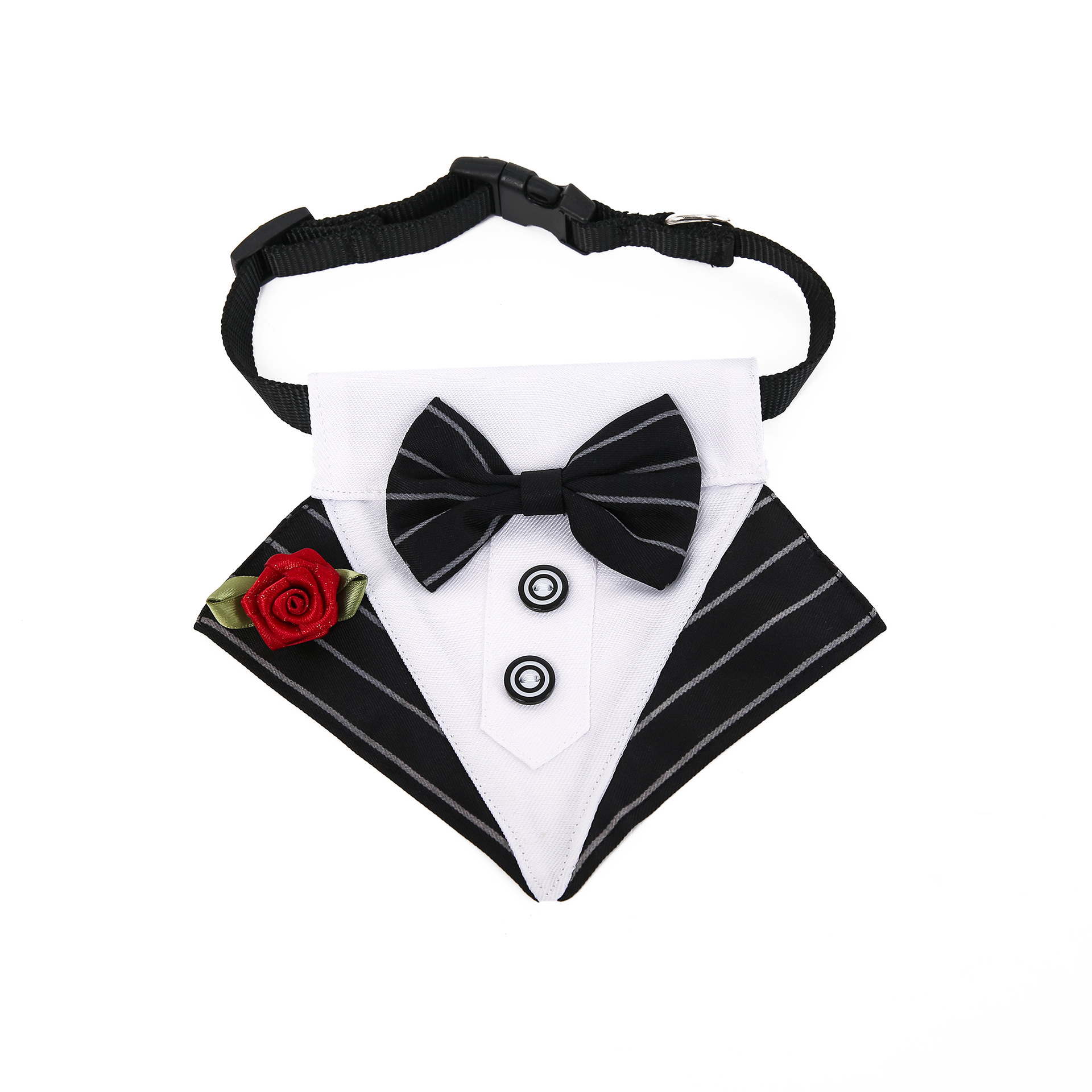 Navidad Año Nuevo transfronterizo nuevo estilo británico trajes de boda toallas de boda toallas de triángulo bufandas para mascotas