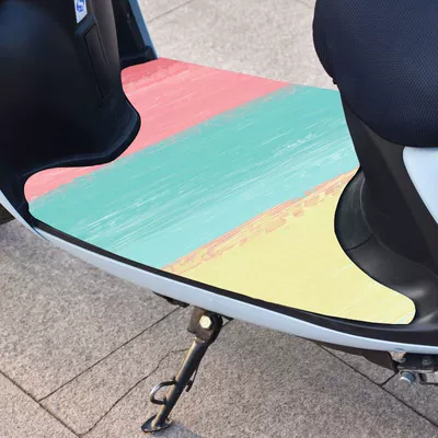 Pedal Mat Emmayadi Knife Universal Electric vehicle foot mat - rainbow-color-25-40cm-electric-bicycle-general