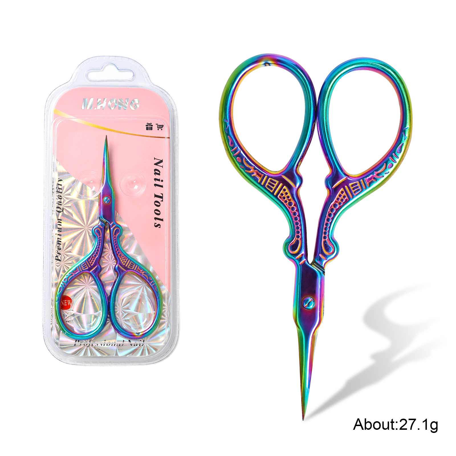 Color pattern dead skin shears