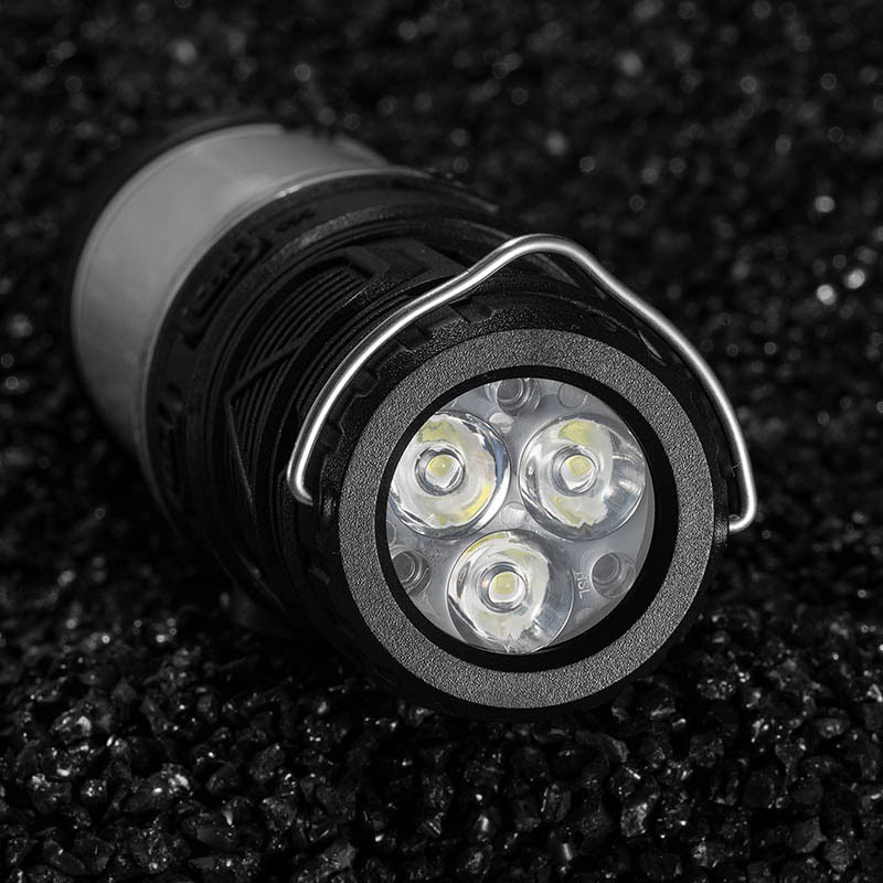 Nueva lámpara anti-mosquitos 3 en 1 para acampar linterna de luz fuerte artefacto anti-mosquitos al aire libre Tipo-C lámpara de tienda de campamento recargable