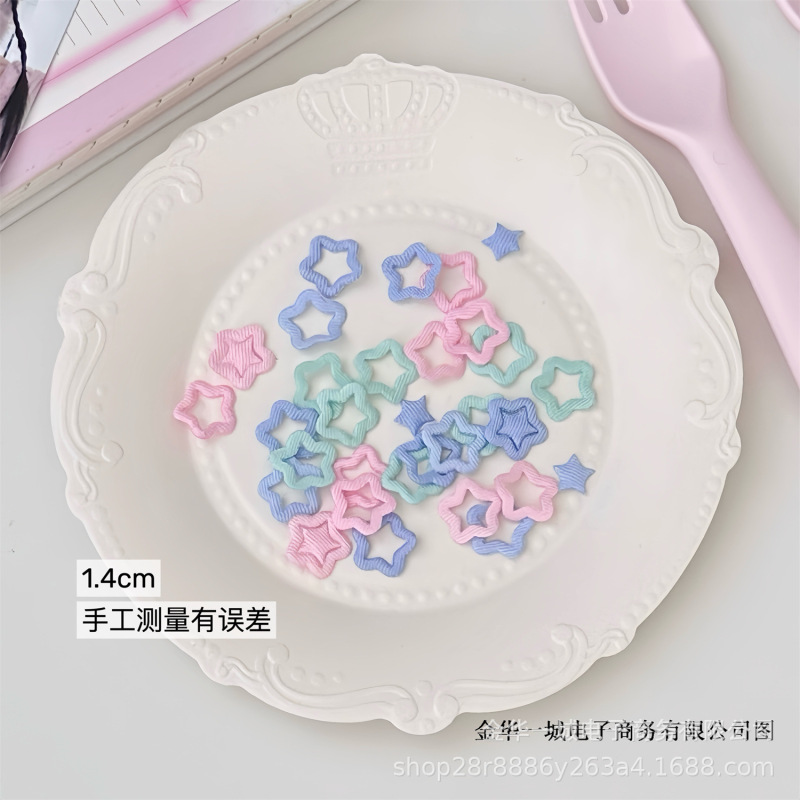 マカロン系アクセサリー集翼蝶結びクロス毛玉アクセサリーdiyアクセサリー装飾アクセサリー|undefined