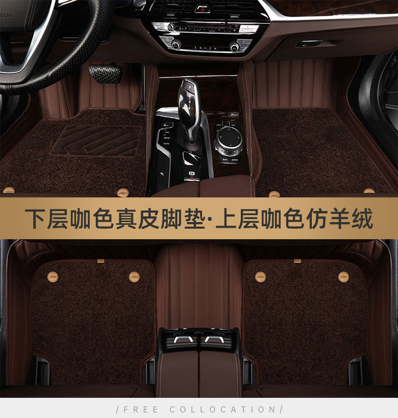 Suitable for Mercedes-Benz, BMW, Audi, Volkswagen, Honda, Toyota, Nissan, Buick, Ford, full-enclosed car mats
