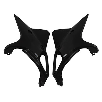 Motorcycle front windshield — Yamaha Xsr900 22-25 Modified - left-and-right-seat-bag-side-panels-gloss-black