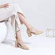 19888-8 shoes for girls to wear in summer 2022 new women's shoes pointed ladies with skirt hollow sandals