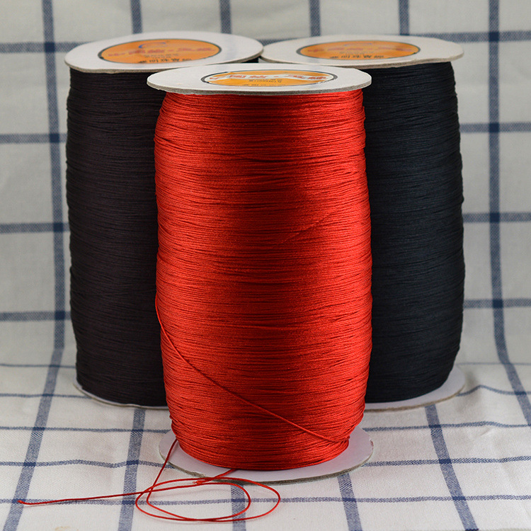 大卷珠宝线台湾线玉线中国结线材编织diy佛珠子手串项链红线绳子