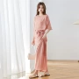 松弛夏季休闲时尚套装