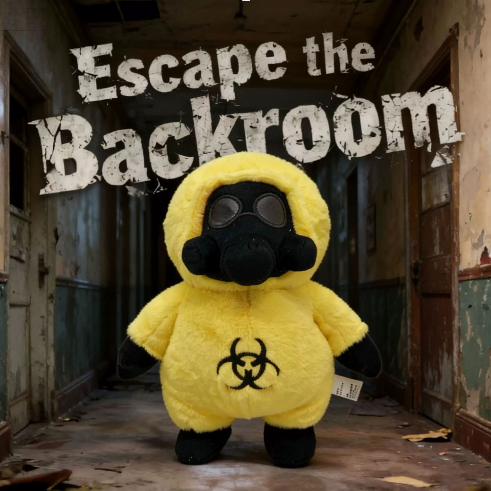 现货跨境新品Escape the Backroom 逃离后室游戏周边毛绒玩偶公仔