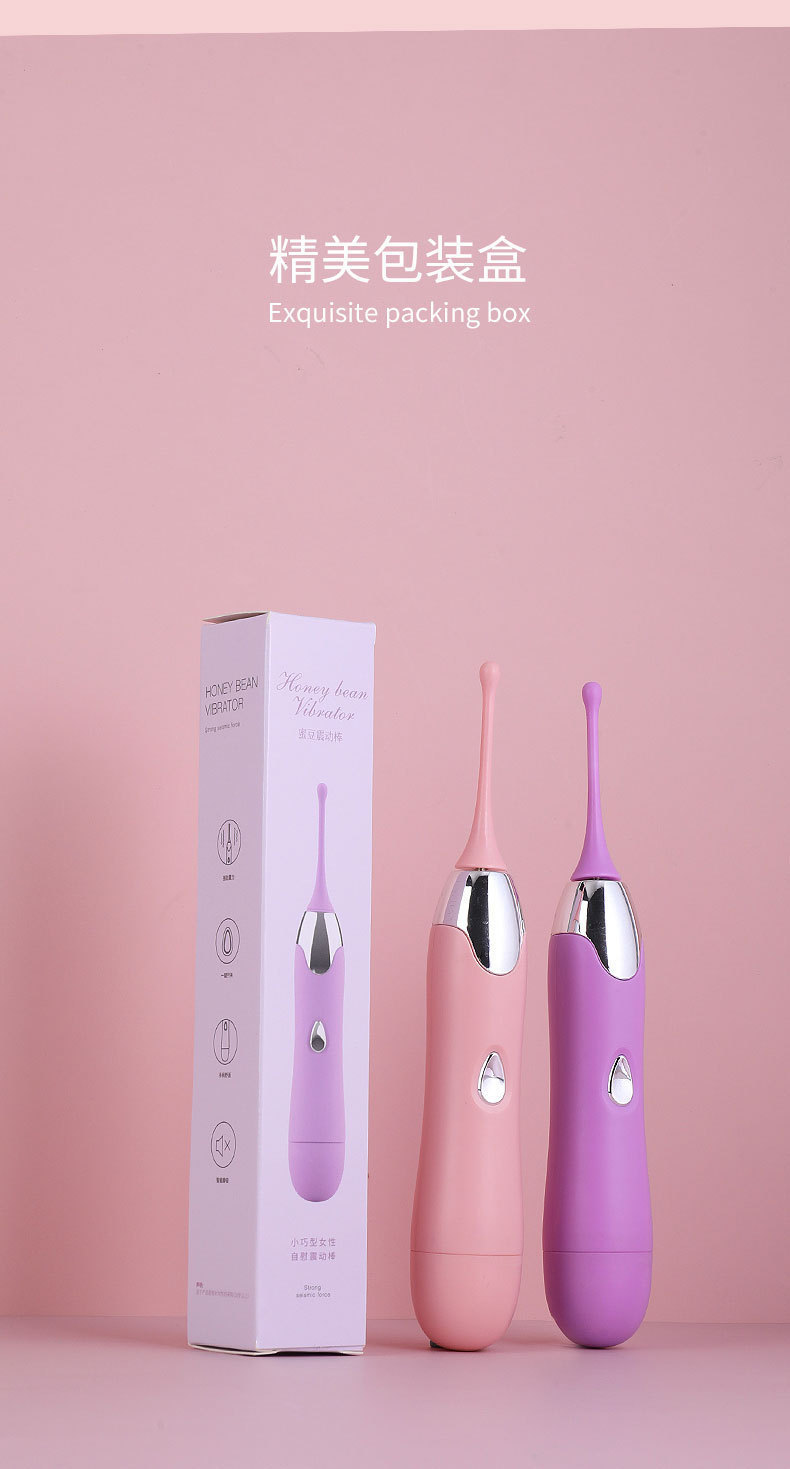Mystery Honey Love Dot Trendy Pen Vibrator with 3-Year Warranty, Quiet 20 dB, Pink — detail image 25