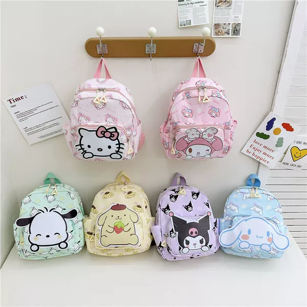 New Children's Backpack, Cute Cartoon, 3-6 Years Old Kindergarten School Bag, Ultra-Light Outdoor Play Backpack, Cross-Border Backpack Wholesale