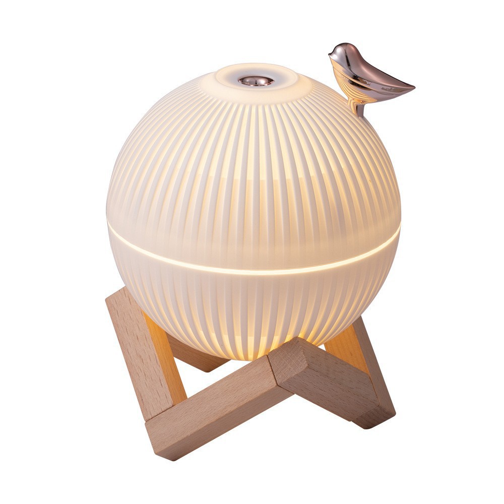 Transfronterizo mayorista casero perfumado humidificador de pájaro de escritorio niebla USB lámpara de noche humidificador de quemadura seca
