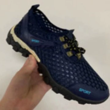 Осенняя новая мужская обувь Корейская версия дышащей полой сетчатой обуви на открытом воздухе спортивная обувь дикий тренд повседневная обувь мужская