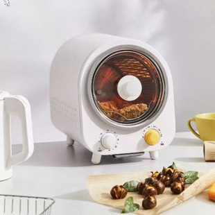 New Oven Multi-functional Rotary Barrel Smokeless Small Household Kebab Timing Large Capacity Electric Baking Oven