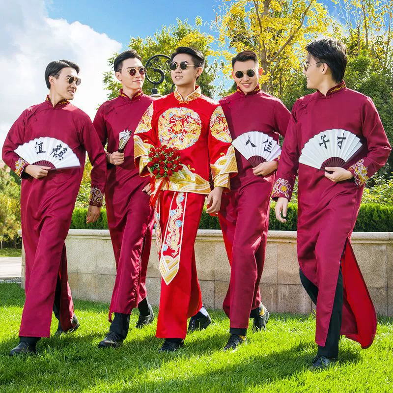 Свадебное платье в китайском стиле