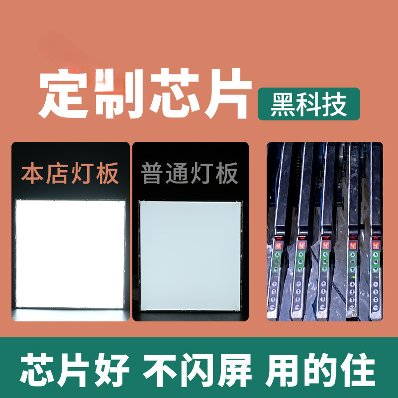 集成吊顶浴霸led面板灯板灯芯风暖灯 中间照明光源灯替换配件通用|undefined