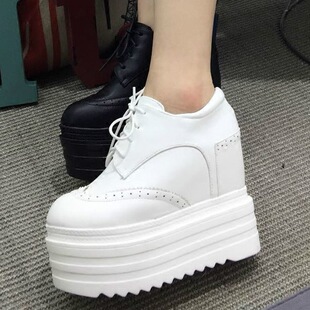 ��ɫ�¸���ѥŮ�ﶬ15CM���߸�Ь��ˮ̨�ɸ��׼ӽq�������R��ѥ