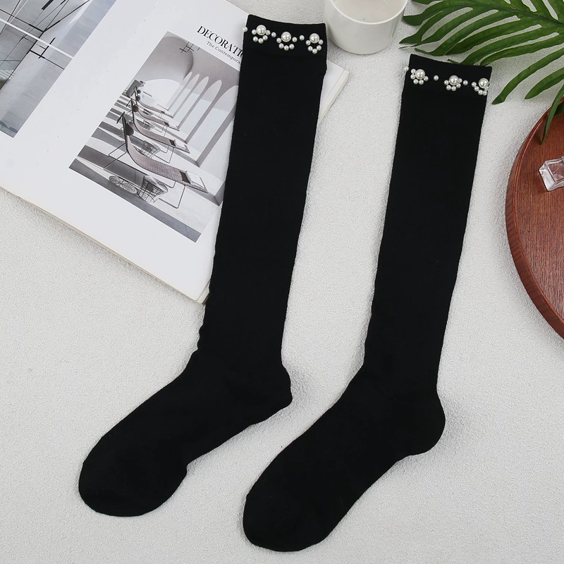Tide, summer thin cute Japanese retro socks, mid-length