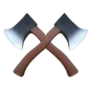 Halloween Children's simulation toy axe pu Foam small axe simulation stage film and television props