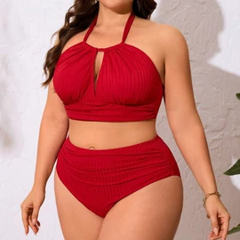 比基尼;连体泳衣;三件套泳装