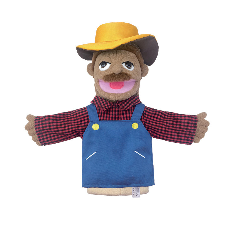 Muñecas profesionales de agricultores