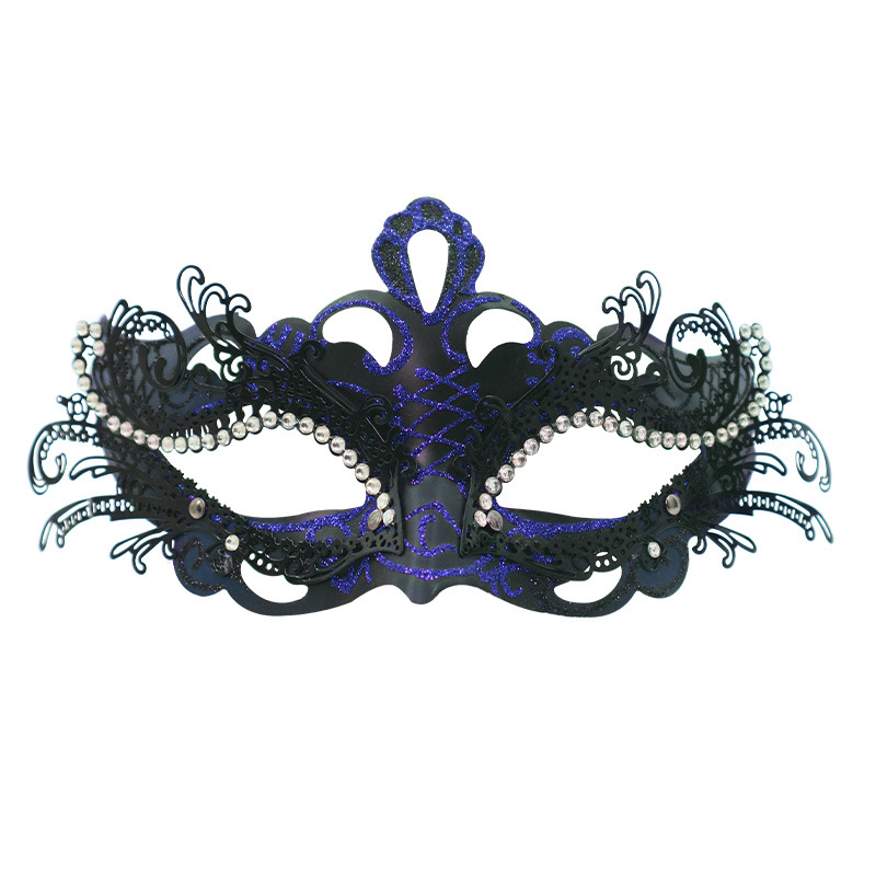 Amazon pareja máscara de baile de mascaras metal forjado mitad cara Halloween carnaval máscara de fiesta de pascua
