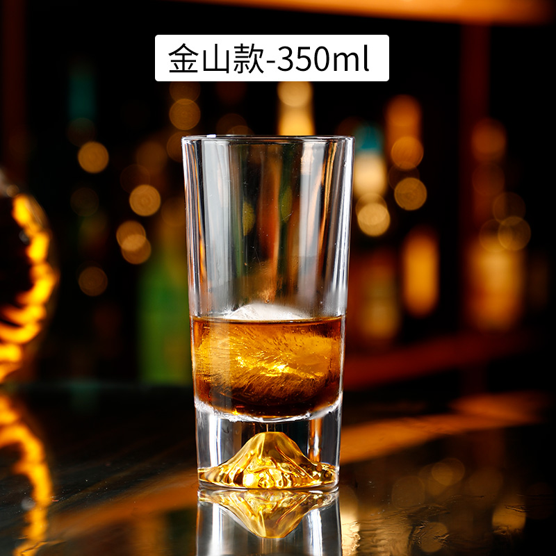 Vidrio de cristal creativo de cóctel de whisky conjunto de tazas de vino clásico tumbler bar cerveza