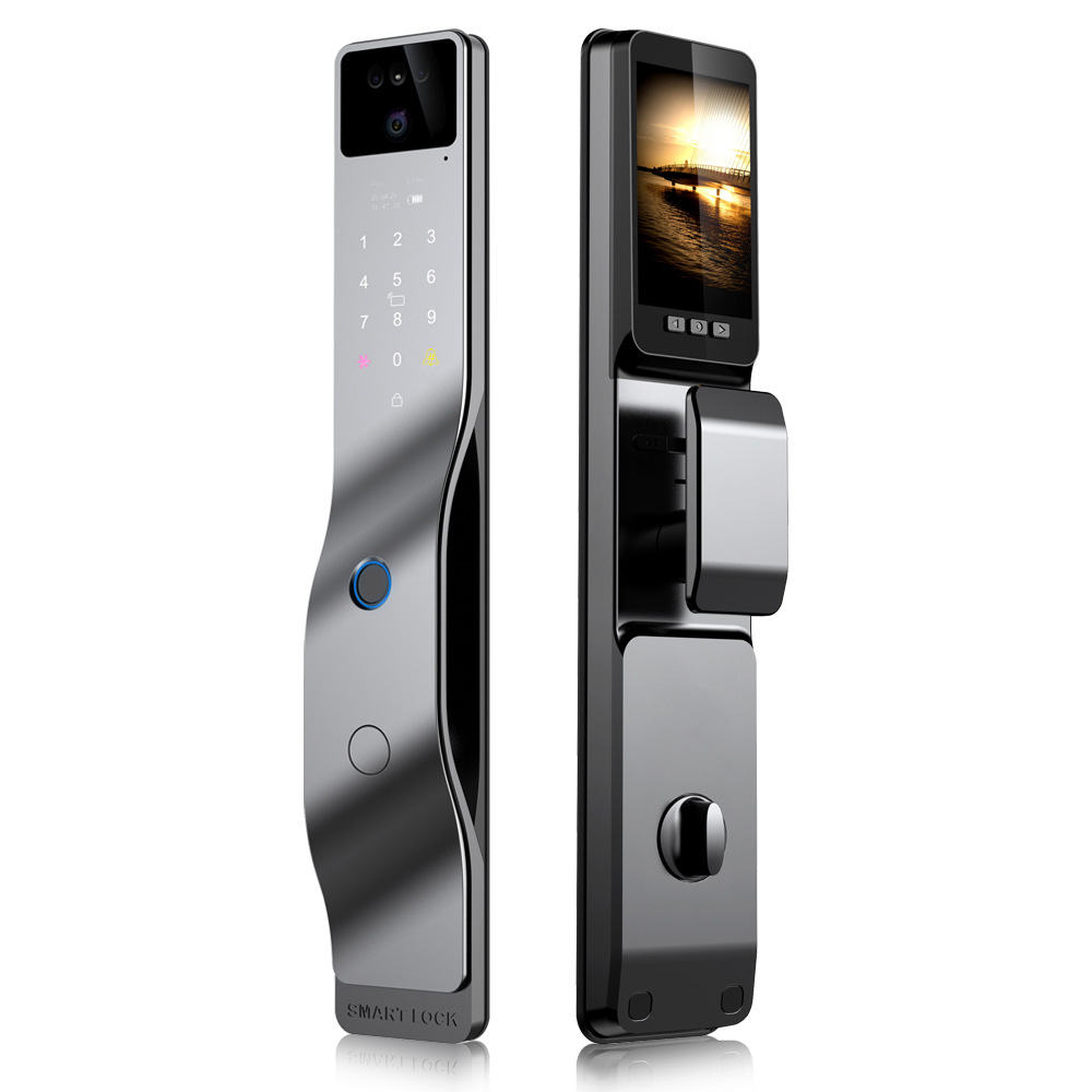 Cerradura facial 3D de vena de palma de comercio exterior cerradura inteligente electrónica de puerta antirrobo cerradura de huella digital automática