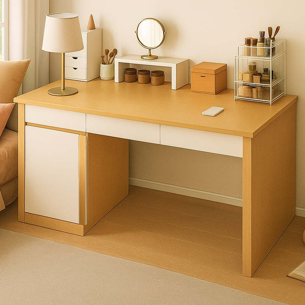 Escritorio de computadora simple escritorio de escritorio dormitorio almacenamiento armario de almacenamiento hogar梳妆eta mesa de maquillaje simple escritorio