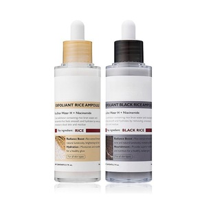 Peel Shot Glow White Rice Peeling Ampoule Rice Black Rice Brightening Exfoliation