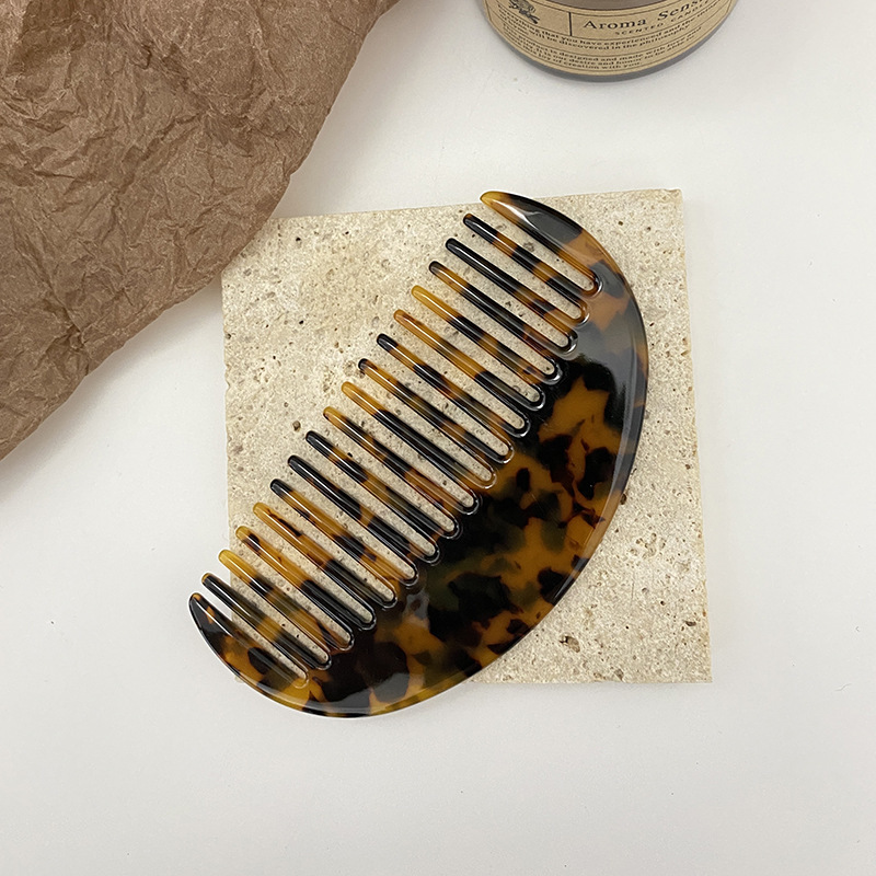 40g Weight Hair Combs Hair Accessories Type 1 Piece Quantity Holiday, Daily Occasion Acetic acid sheets Material Geometric Pattern All Seasons Season Women's Gender Retro Style Retro Women's Geometric Acetic Acid Sheets Hair Combs 12