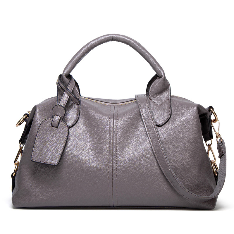 Boston Women's Bag Fashion All-match Women's Bag Handbag Crossbody Bag Foreign Trade New Women's Shoulder Pillow Big Bag