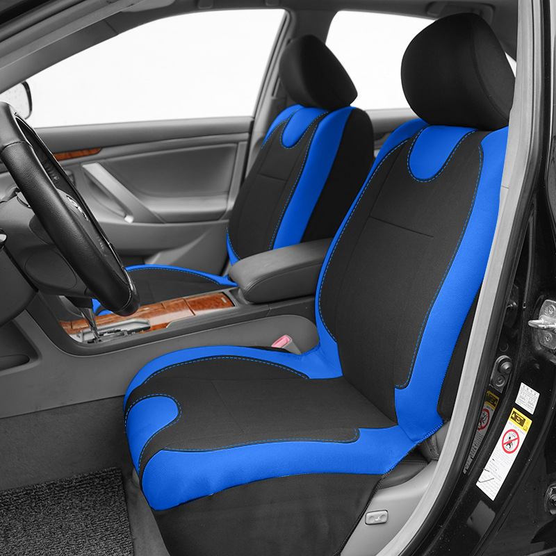 Universal Car Seat Cover PU Embroidered Car Seat Cushion Cover for All Seasons TEMU Hot-Selling Factory Direct Shipment
