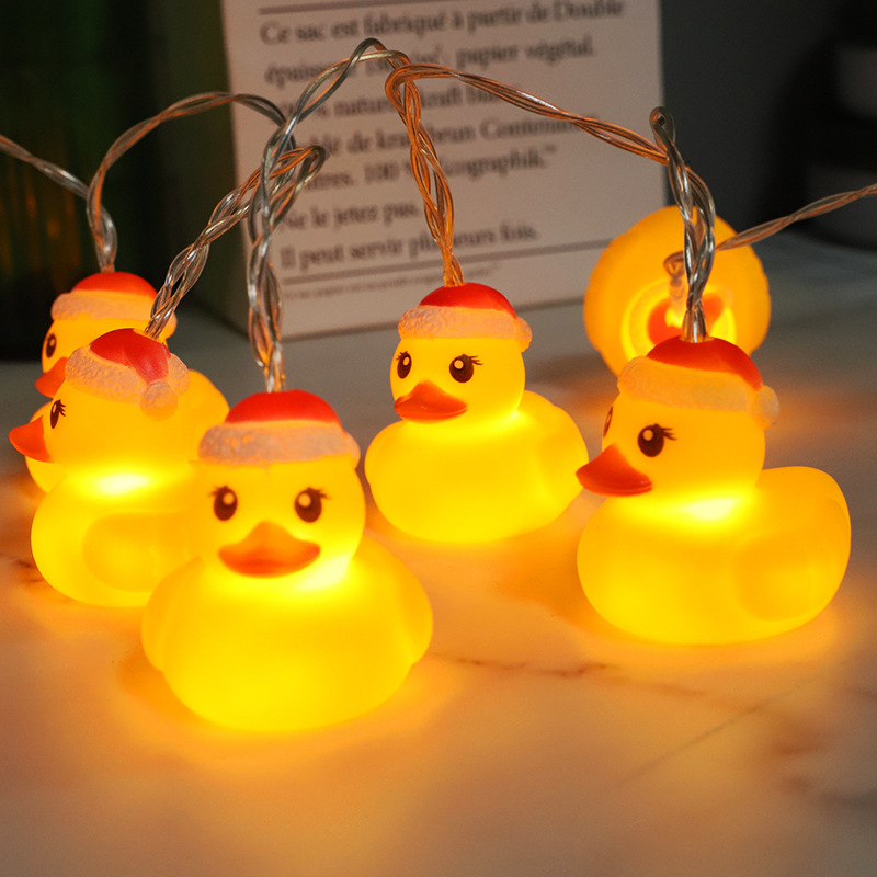 LED cadena de luz nueva lámpara de aluminio de aluminio decoración del dormitorio cadena de luz del día de los niños atmósfera luz de dibujos animados cadena de luz al por mayor