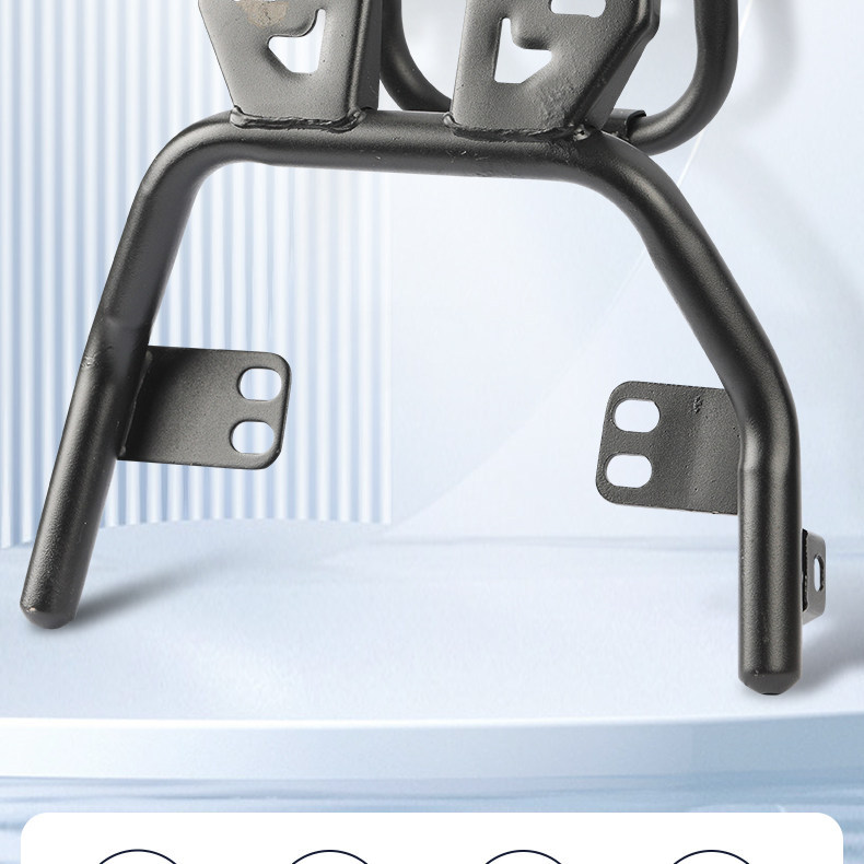 【Anti-Rust Paint】Suitable for Ninebot Electric Scooter Rear Rack F90N/Mmax Universal Extended Rear Luggage Rack