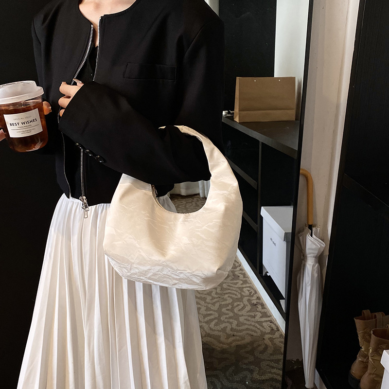 Bolsas de gran capacidad para mujeres 2024 nuevo otoño de alto nivel nicho nicho viaje tote de hombro mochila de hombro