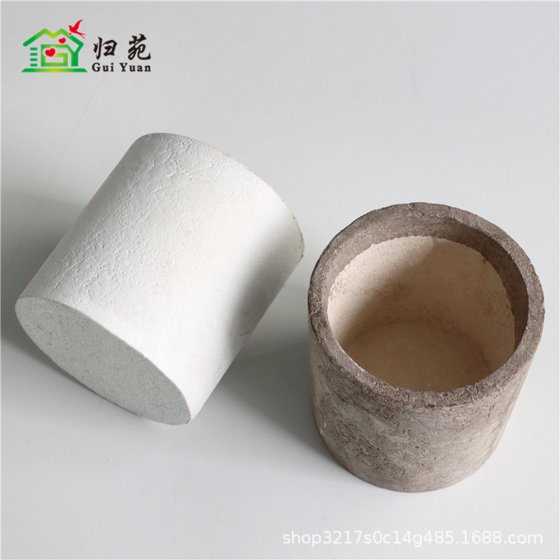 Macetas de pulpa de papel al por mayor para plantas suculentas, macetas decorativas para interiores, venta directa de fabricantes, suministro exclusivo para exportación transfronteriza.
