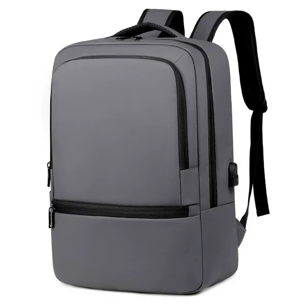 Cross-Border European and American New Business Backpack Men's Outdoor Travel Bag Multi-Functional Computer Backpack with Logo