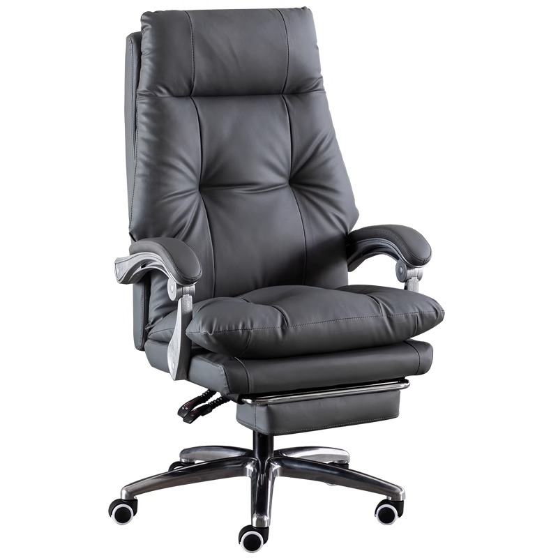 silla de jefe sedentario silla de oficina de lujo ligera ergonomía reclinada silla de computadora hogar cómodo sofá de almuerzo