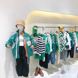 quần áo trẻem品牌撤柜童装拿货织里工厂外贸尾单清货一手货源