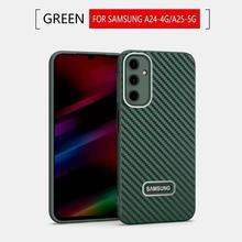 【跨境】新款碳纤维纹手机壳适用于三星S24/S25全包防摔A02/M02软