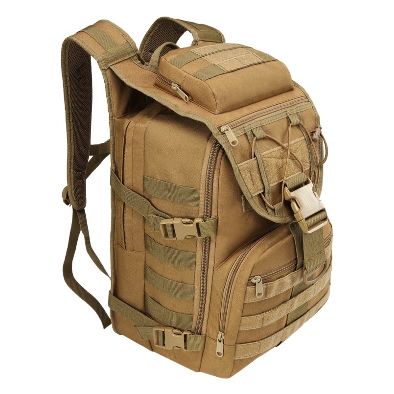 Multifunctional X7 Arrowfish Heavy-Duty Mountaineering Bag Outdoor Military Camouflage Tactical Backpack Large-Capacity Travel Sports Backpack