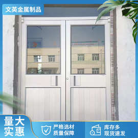 厂家供应肯德基门商铺单元楼宇用平开门防爆隔音隔热玻璃门商铺门