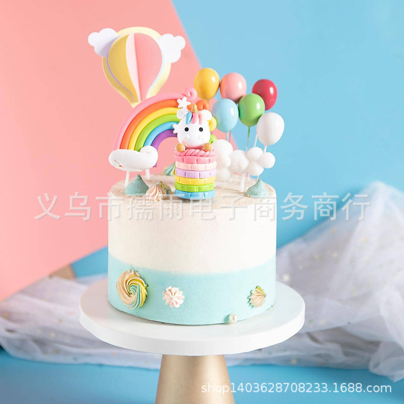 Rainbow balloon